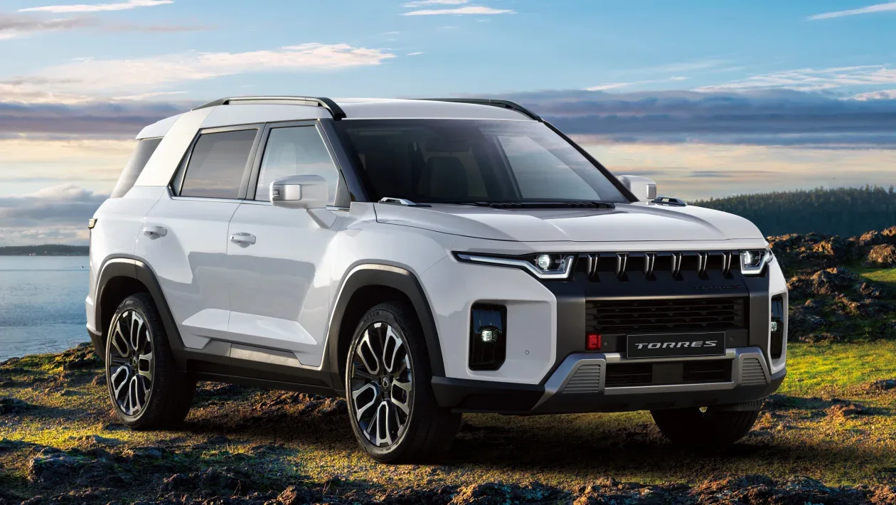 سانج يونج تكشف عن سيارة Torres EVX SUV الكهربائية بالكامل