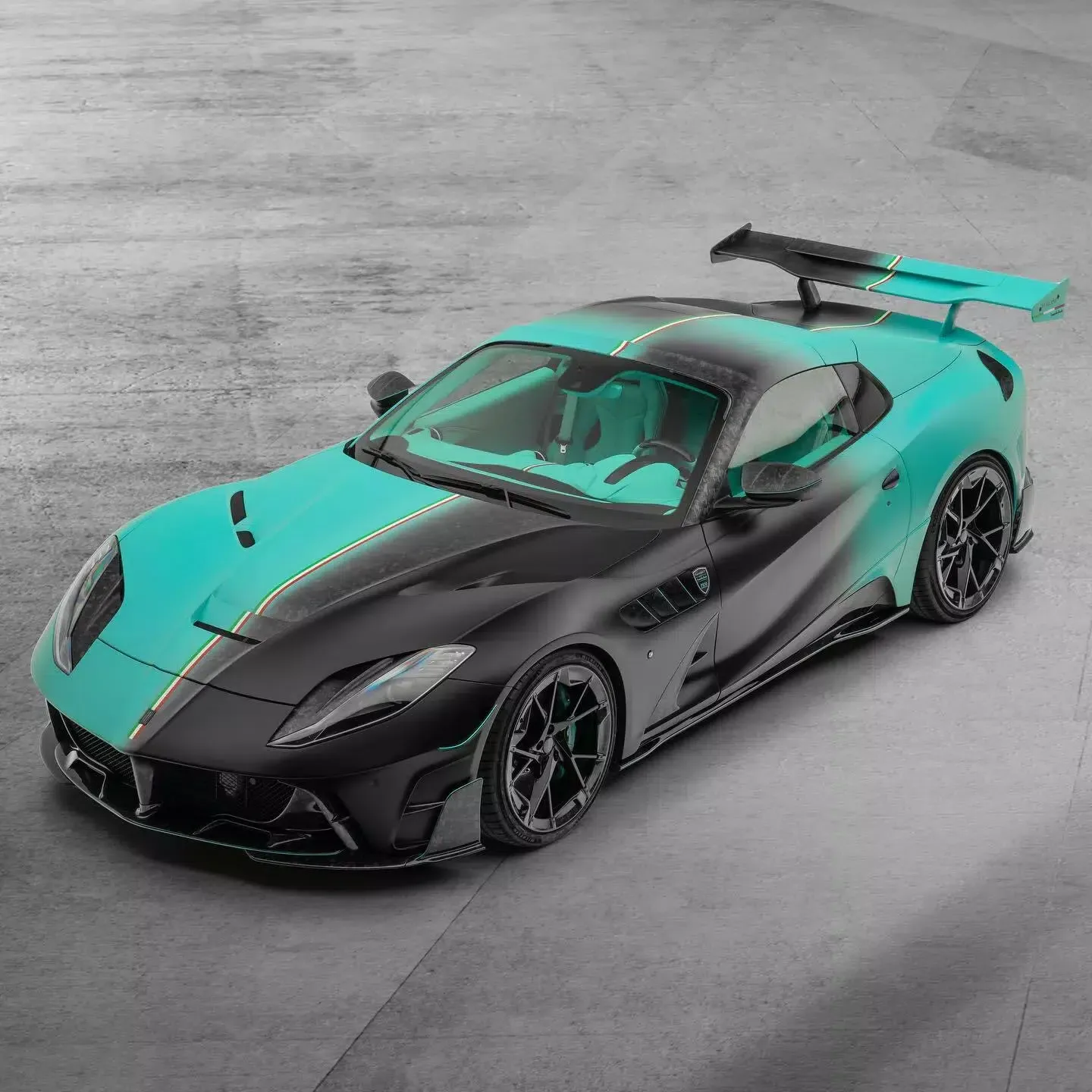 شركة مانسوري الشهيرة تقدّم سيارة استثنائية مستوحاة من فيراري 812 GTS