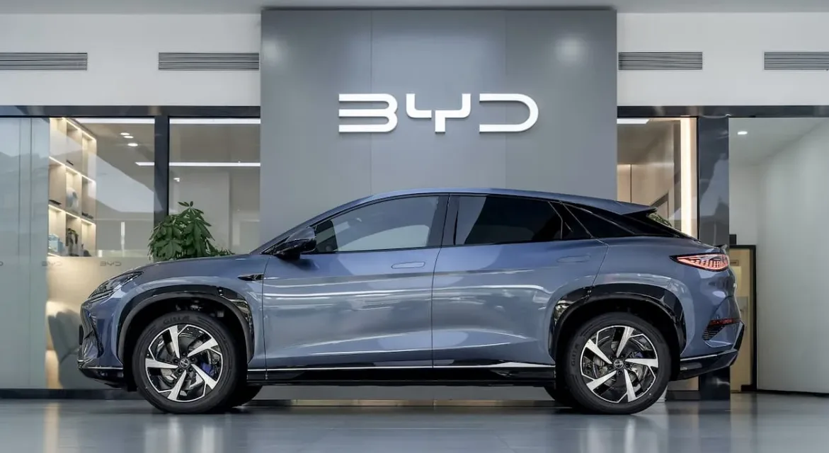 BYD تتفوق على هوندا ونيسان من حيث حجم المبيعات