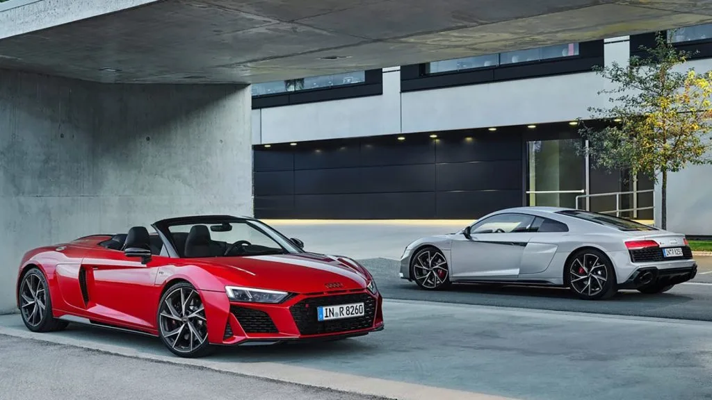 عودة أودي R8 في 2027 مع أداء هجيني متميز