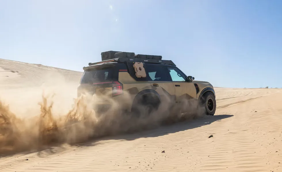 نيسان تُطلق سيارة Dune Patrol الاختبارية