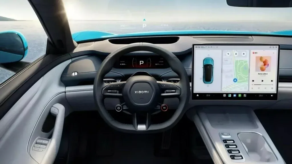 التفاصيل الأولى لمقصورة سيارة شاومي SUV تظهر في أحدث الصور التجسسية - صورة 2