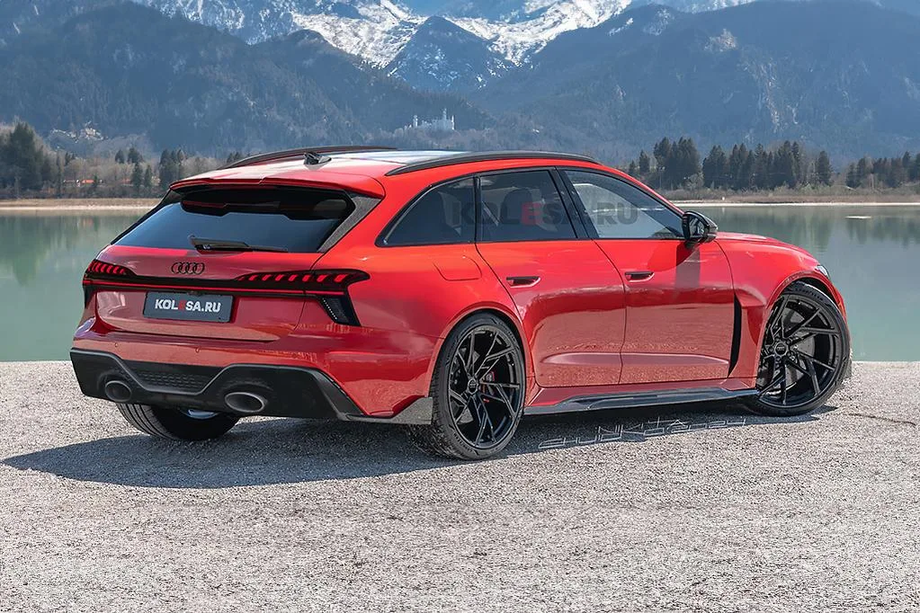 أودي تزيح الستار عن الجيل الجديد من RS 7 2026 بتصميم أكثر شراسة - صورة 2