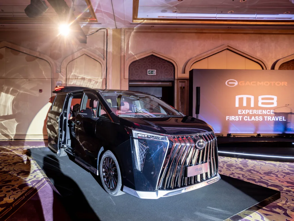 GAC تطلق الجيل الجديد من المركبة الفاخرة MPV M8 في الشرق الأوسط