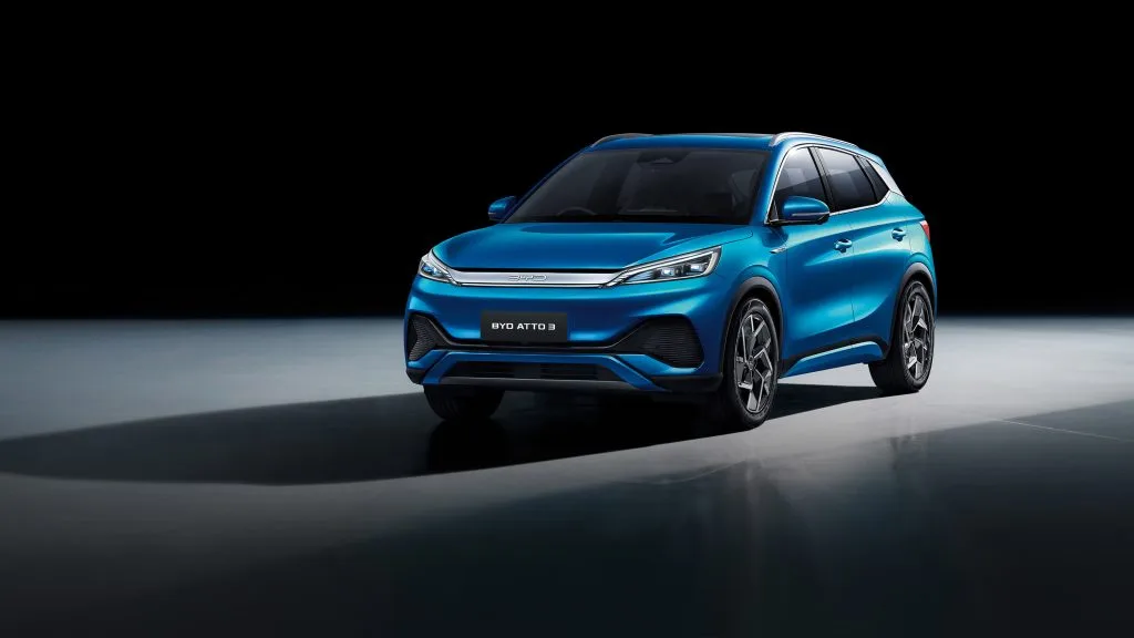 مواصفات بي واي دي أتو 3 EV موديل 2024