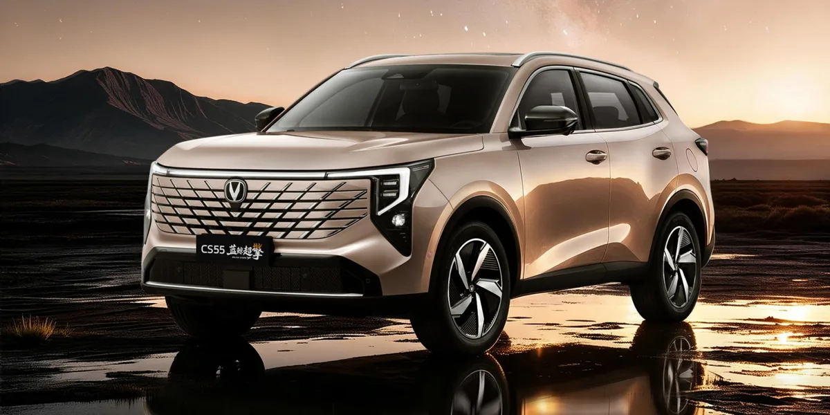إطلاق سيارة شانجان CS55 Plus HEV الرياضية متعددة الاستخدامات
