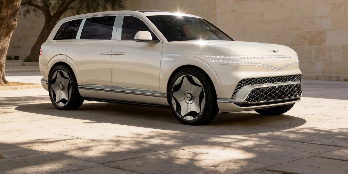 جينيسيس تدخل عالم الـSUV الفاخرة كبيرة الحجم مع GV90 الجديدة كلياً!