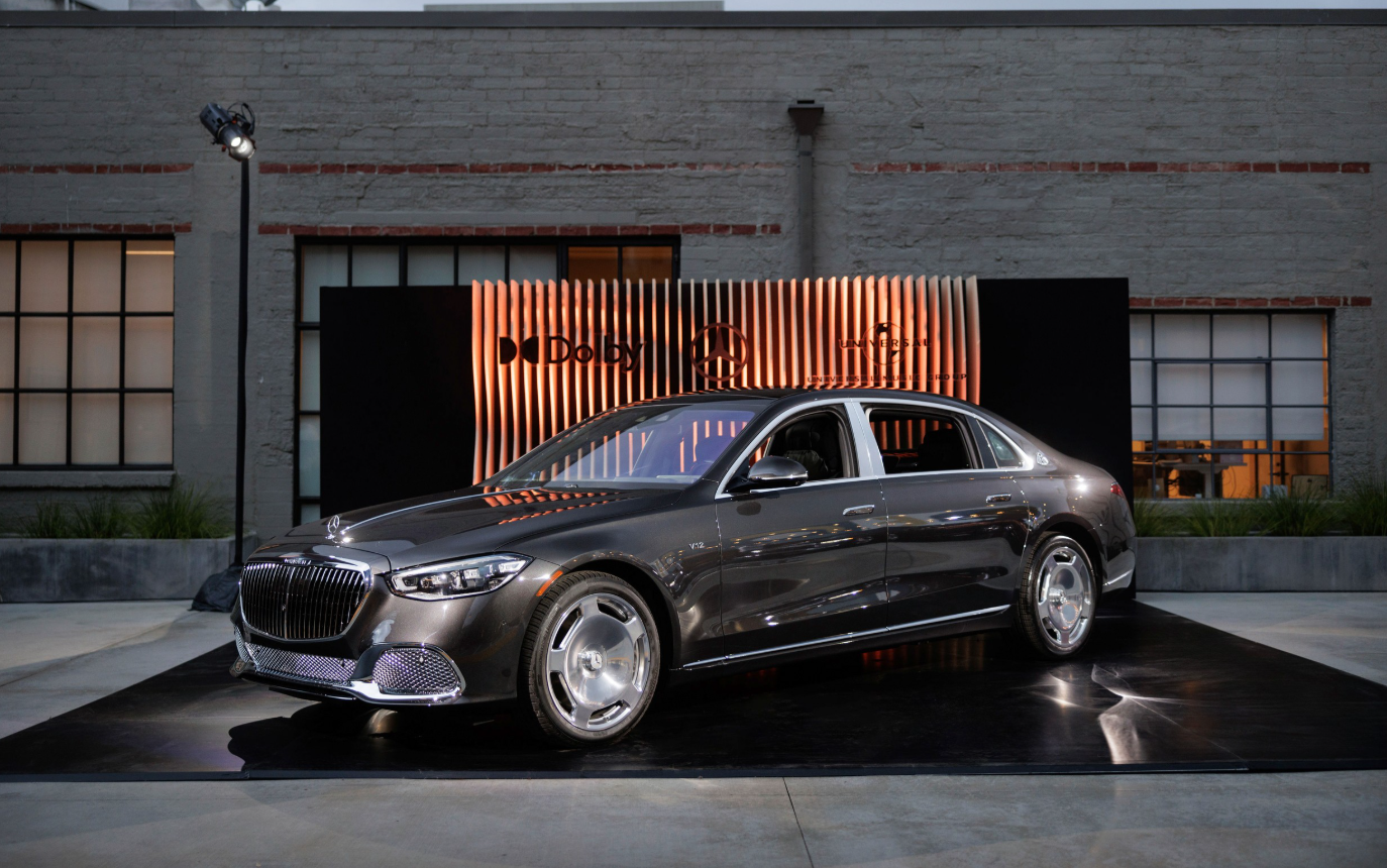 Mercedes-Benz راكبيها تجربة صوت Dolby Atmos متقنة